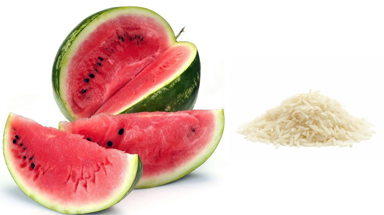 görögdinnye rizs diéta