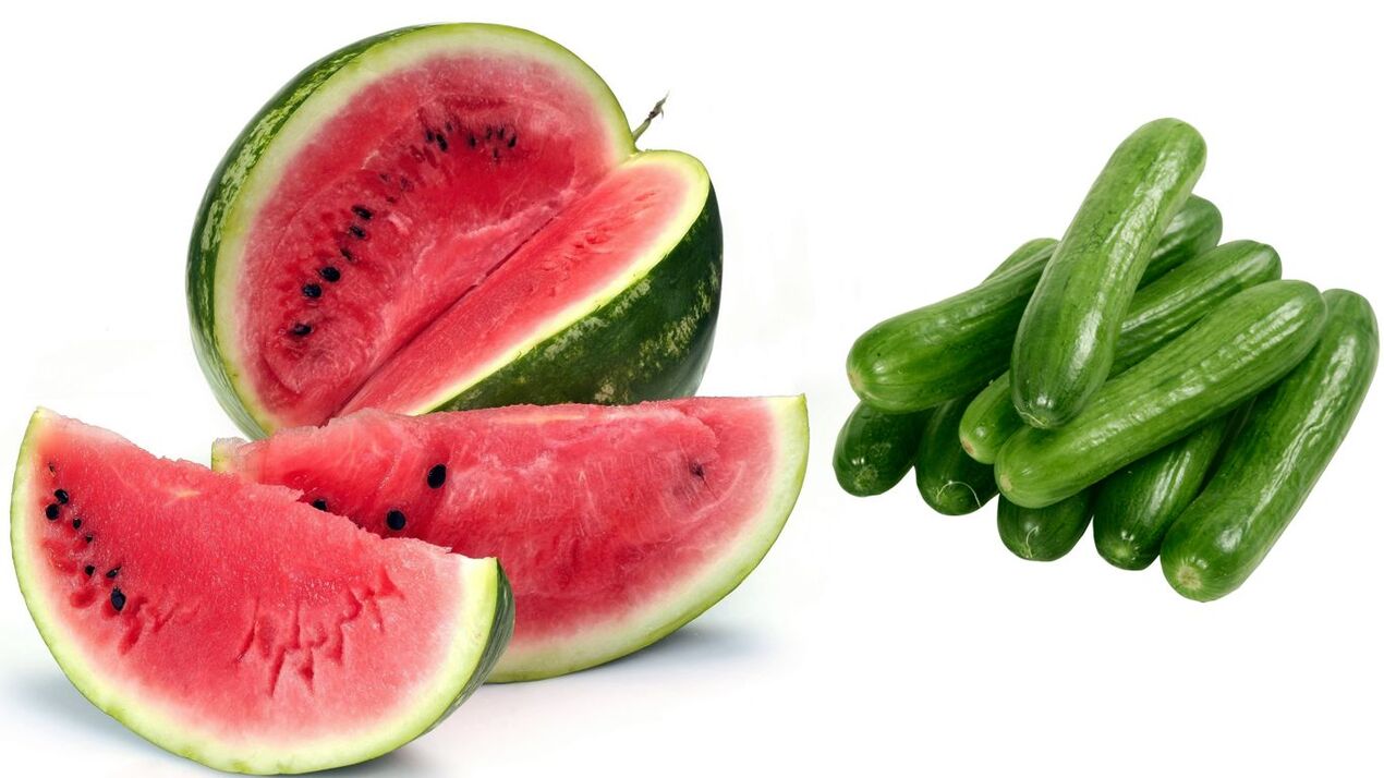 görögdinnye uborka diéta